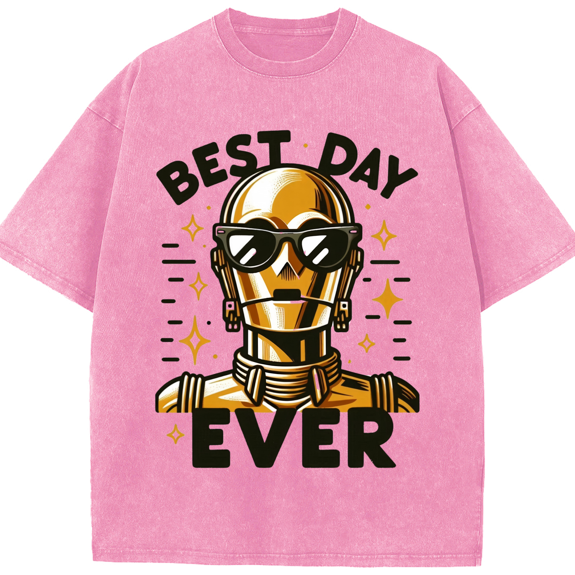 （画像用） スター・ウォーズ Star Wars 綿100% ヴィンテージ風 半袖Tシャツ（フロントプリント）